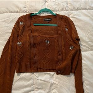 Almost Famous Cardigan + shirt